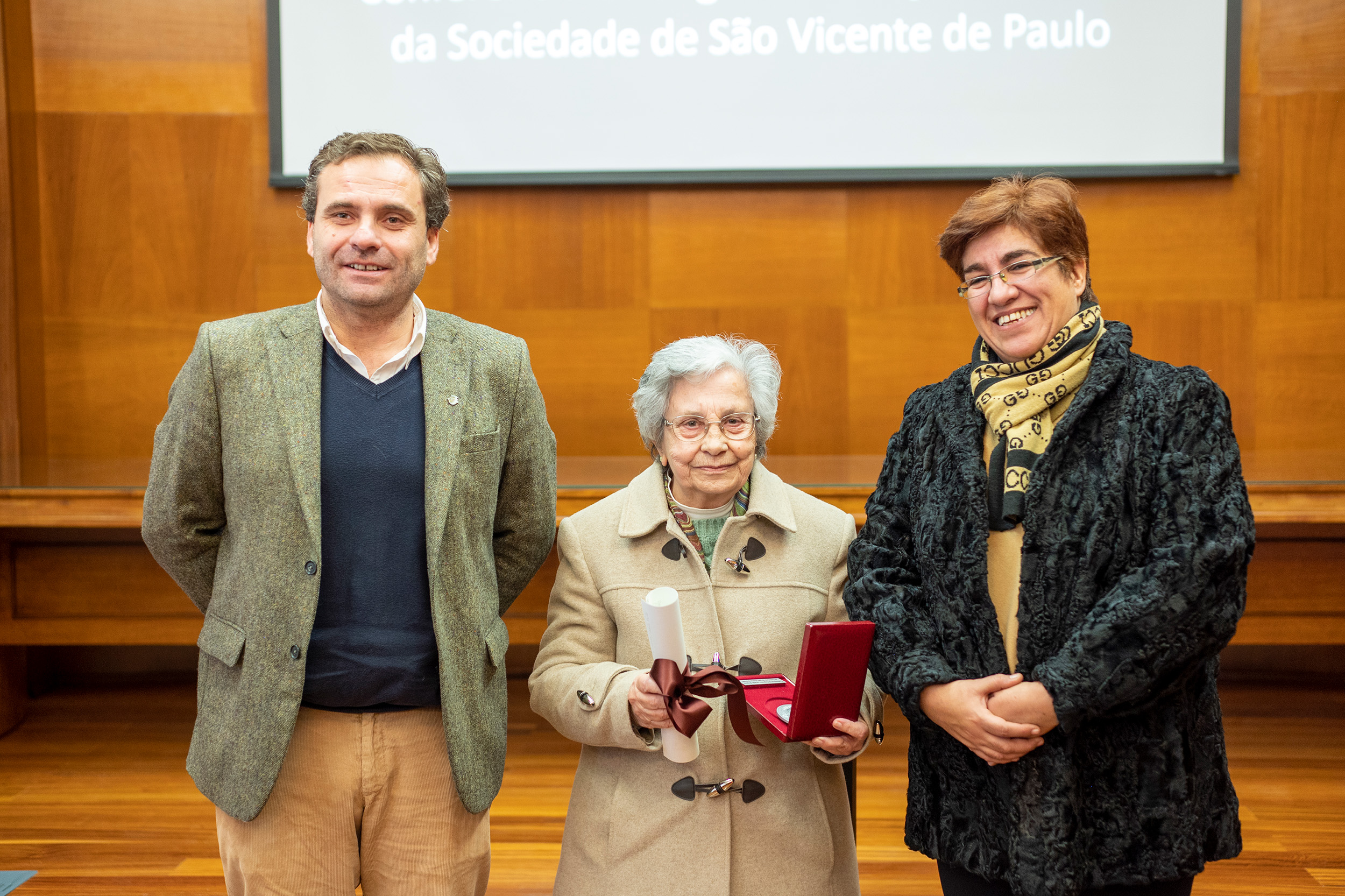 Entrega Medalha de Mérito - Conferência de São Vicente de Paulo