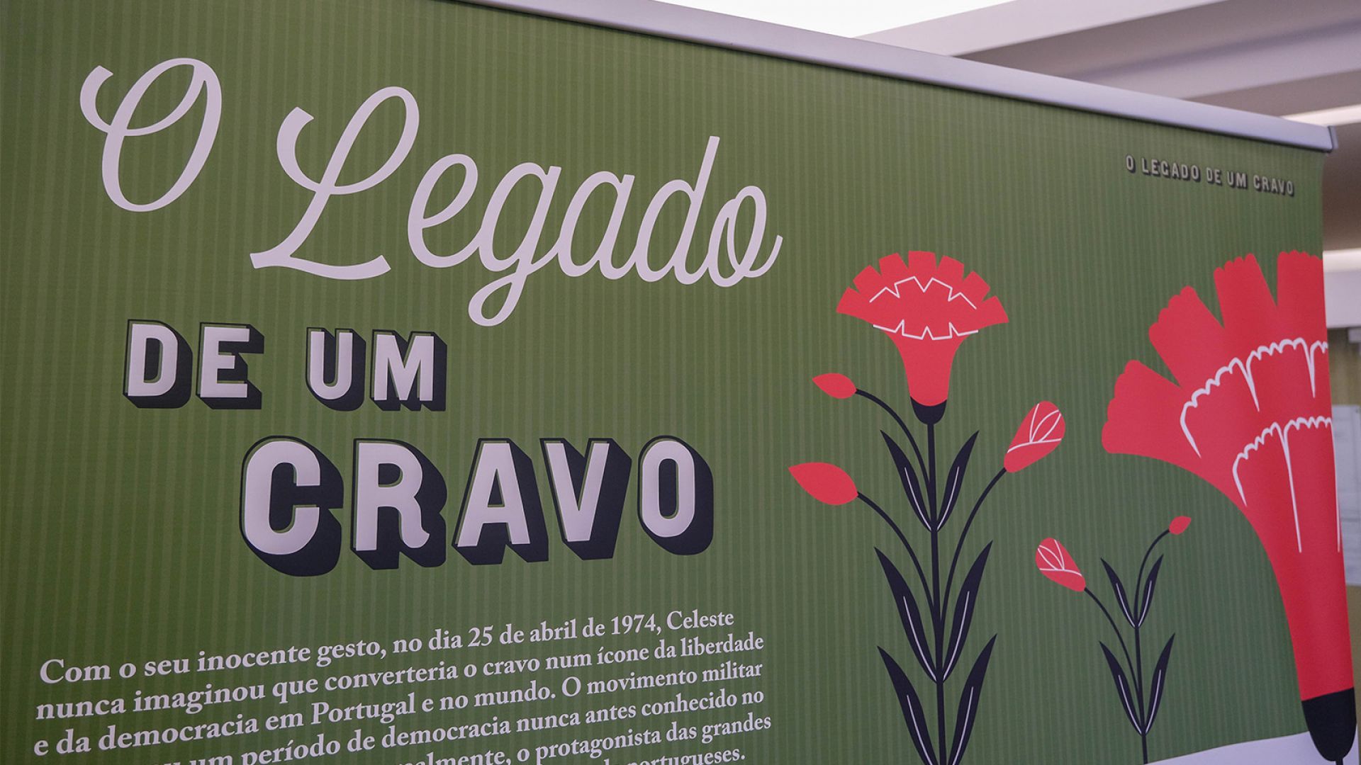 Inauguração da Exposição &quot;O Legado de um Cravo&quot;