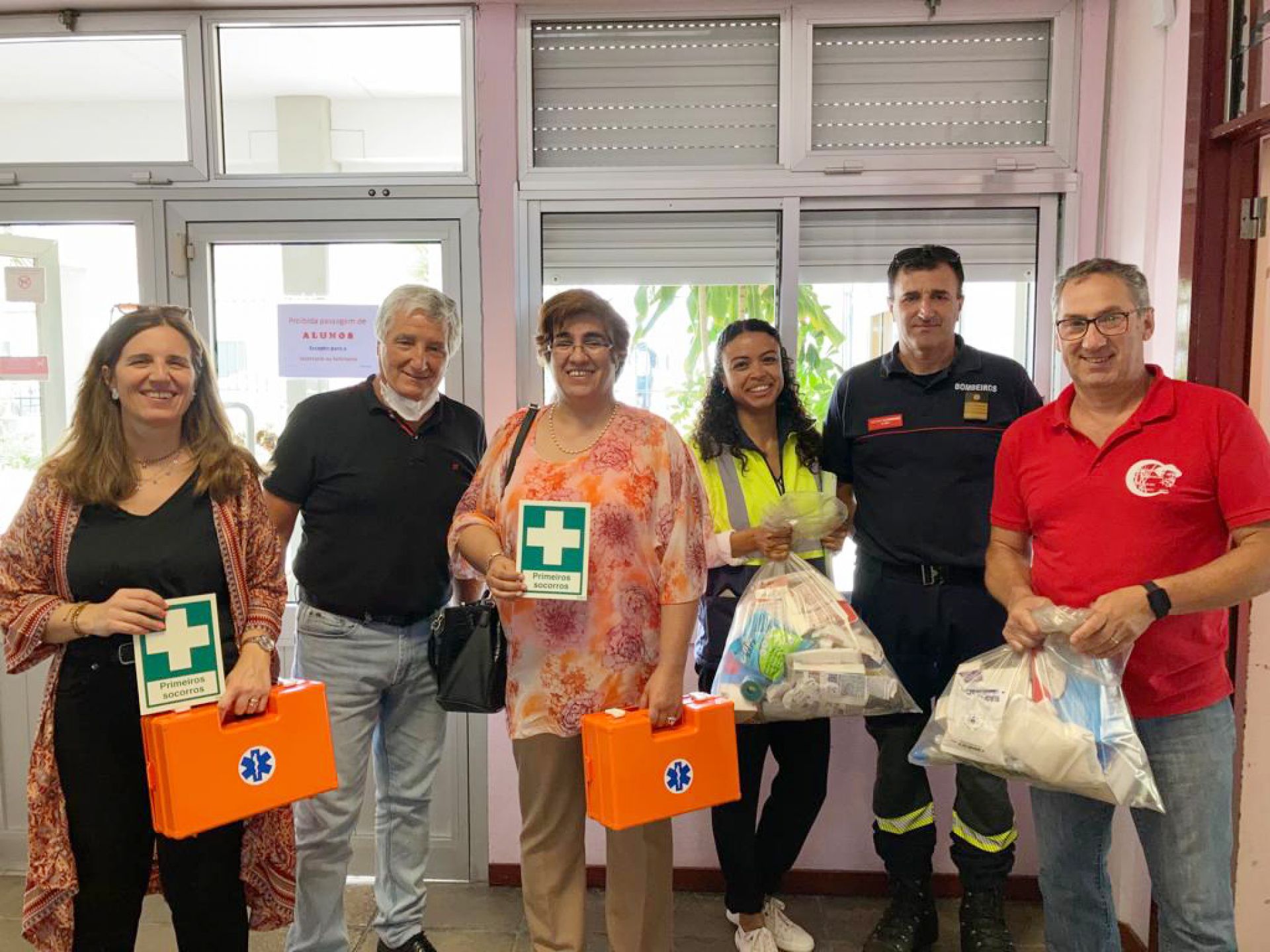 Câmara Municipal reforçou equipamentos de Primeiros Socorros nos agrupamentos de escolas do concelho