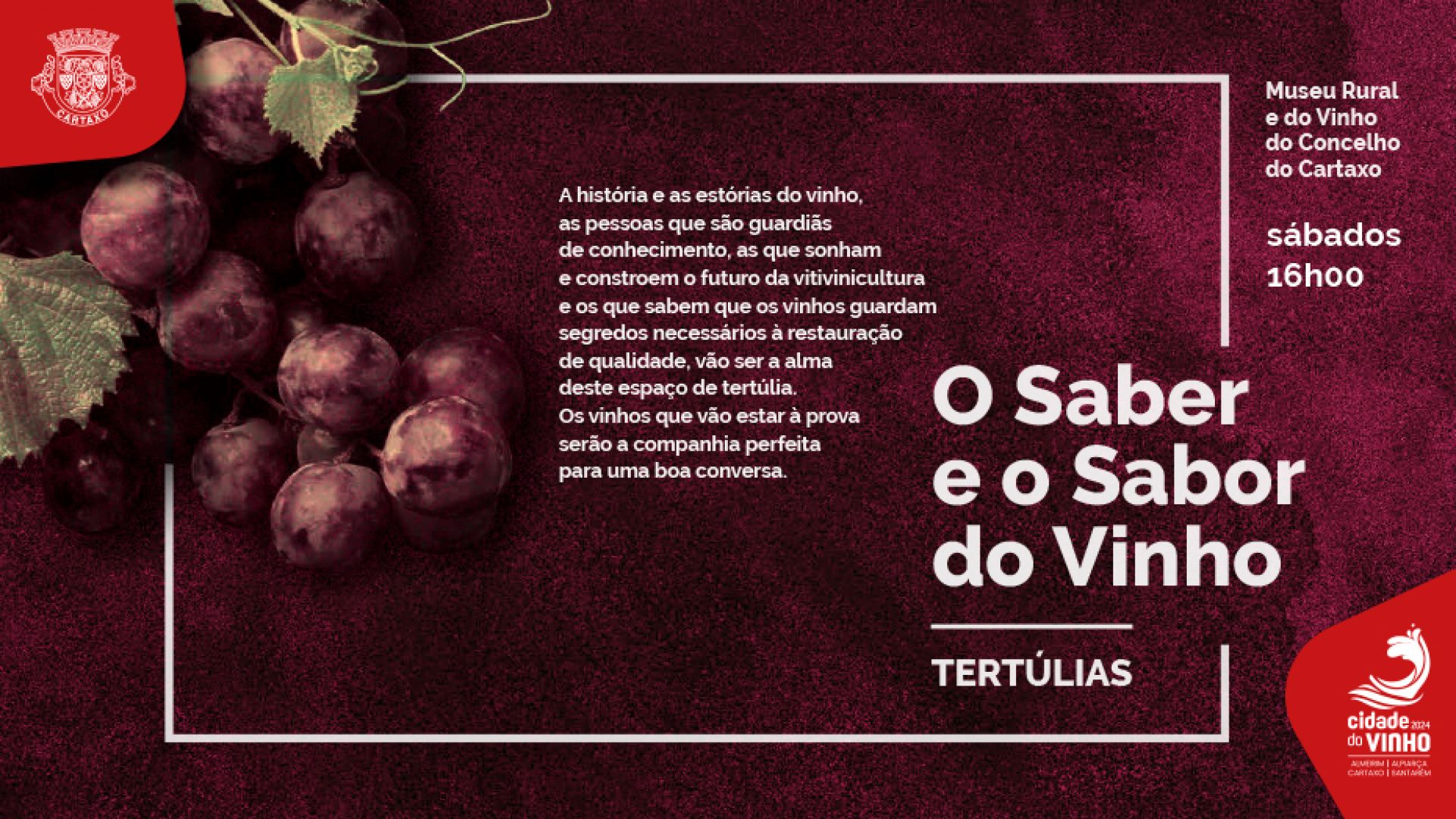 Tertúlias O Saber e o Sabor do Vinho