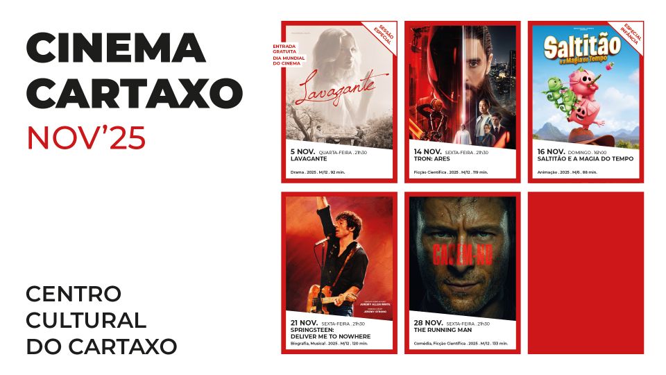 O Cinema está de volta ao Centro Cultural