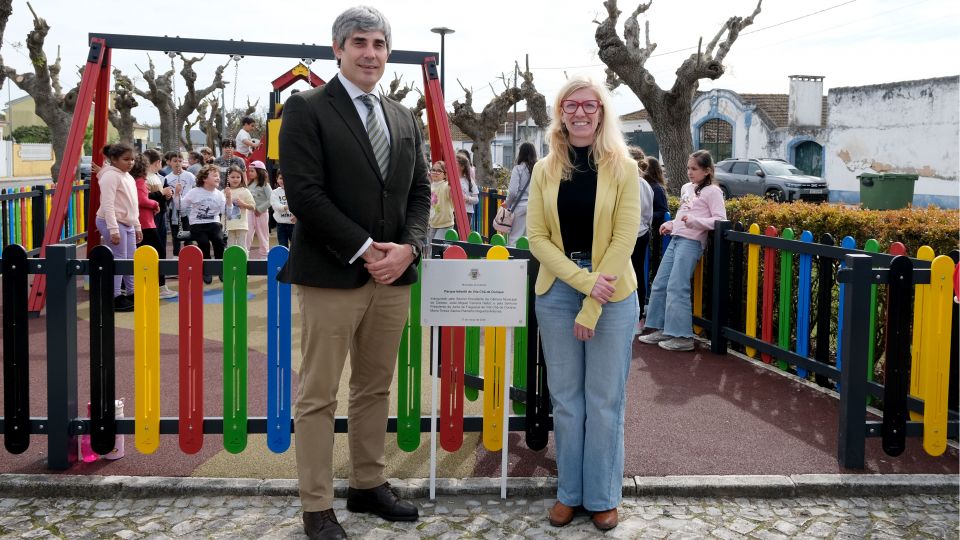 Parque Infantil de Vila Chã de Ourique pronto para receber muitas horas de brincadeira