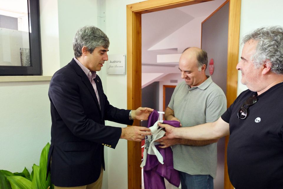 João Barroca dá nome ao Auditório do Estádio Municipal