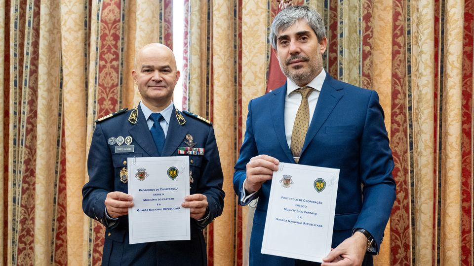 Município do Cartaxo e GNR reforçam segurança com sistema de videovigilância